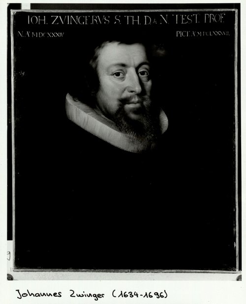 Johannes Zwinger, UB Portr BS Zwinger J 1634, 1